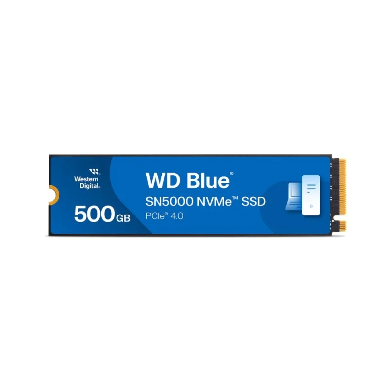 Western Digital WD Blue SN5000 - 500 GB SSD, M.2 PCIe 4.0 X4, M.2-2280 - Featured Image