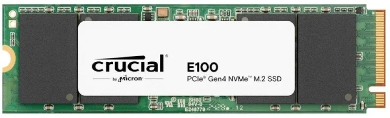 Crucial E100 - 1 TB SSD, M.2 PCIe 4.0 X4, M.2-2280 - Featured Image