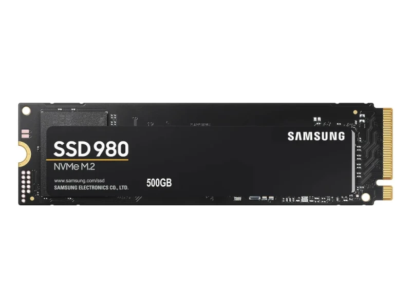 Samsung 980 - 500 GB SSD, M.2 PCIe 3.0 X4, M.2-2280 - Featured Image