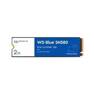 Western Digital Blue SN580 - 2 TB SSD, M.2 PCIe 4.0 X4, M.2-2280