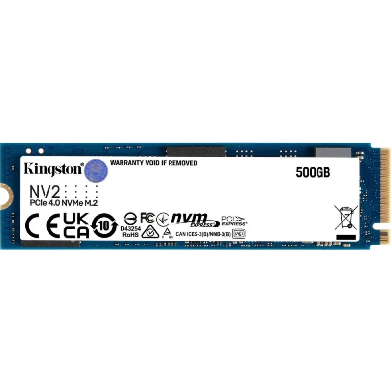Kingston NV2 - 500 GB SSD, M.2 PCIe 4.0 X4, M.2-2280 - Featured Image