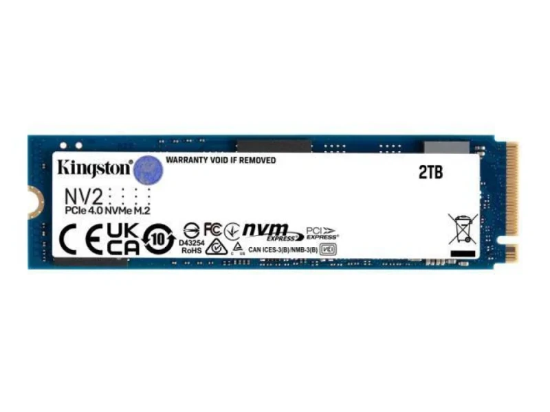 Kingston NV2 - 2 TB SSD, M.2 PCIe 4.0 X4, M.2-2280 - Featured Image