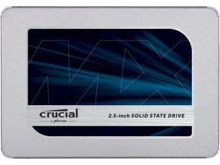 Crucial MX500 - 500 GB SSD, SATA 6.0 Gb/s, 2.5", 512 MB Cache memory