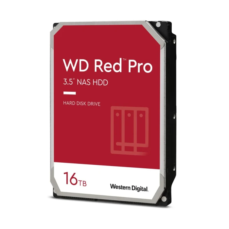 Western Digital WD Red Pro - 16 TB 7200 RPM, SATA 6.0 Gb/s, 3.5", 256 MB Cache memory - Featured Image