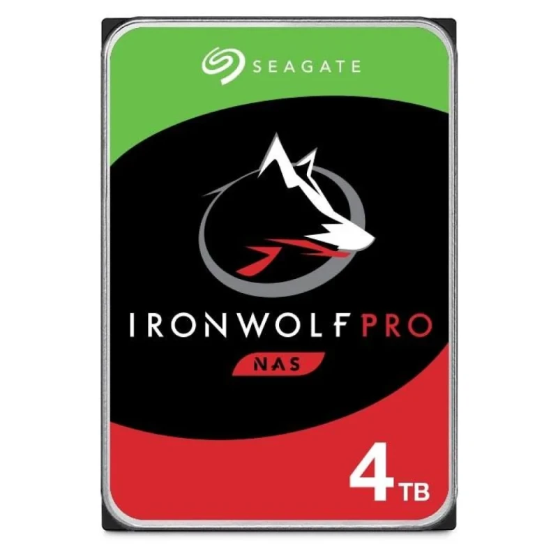 Seagate IronWolf Pro - 4 TB 7200 RPM, SATA 6.0 Gb/s, 3.5", 256 MB Cache memory - Featured Image