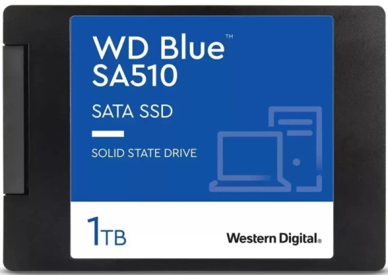 Western Digital Blue SA510 - 1 TB SSD, SATA 6.0 Gb/s, 2.5" - Featured Image