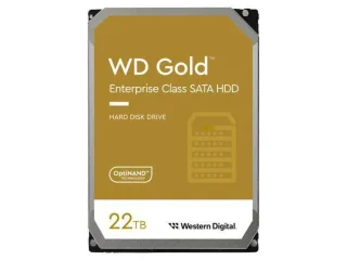 Western Digital Gold - 22 TB 7200 RPM, SATA 6.0 Gb/s, 3.5", 512 MB Cache memory
