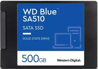 Western Digital Blue SA510 - 500 GB SSD, SATA 6.0 Gb/s, 2.5"