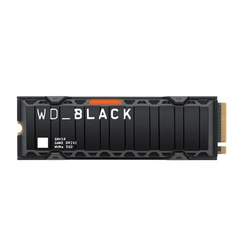 Western Digital Black SN850 w/Heatsink - 2 TB SSD, M.2 PCIe 4.0 X4, M.2-2280 - Featured Image