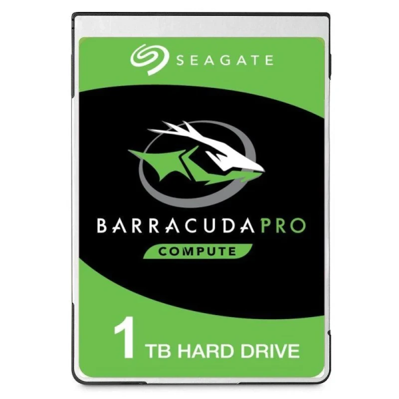 Seagate BarraCuda Pro Compute - 1 TB 7200 RPM, SATA 6.0 Gb/s, 2.5", 128 MB Cache memory - Featured Image