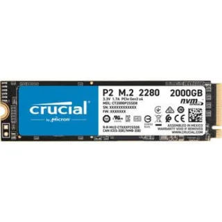 Crucial P2 - 2 TB SSD, M.2 PCIe 3.0 X4, M.2-2280