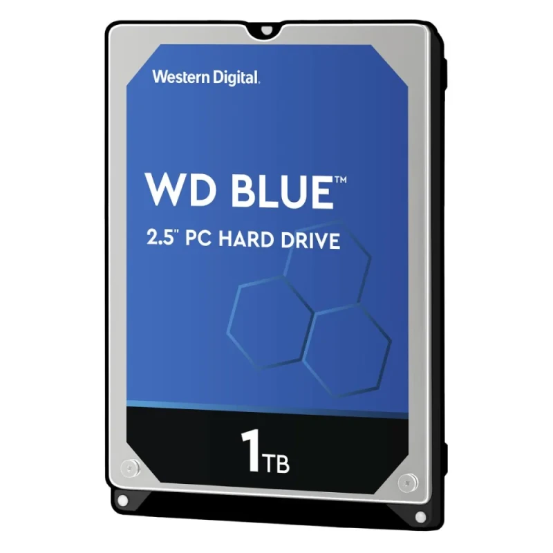 Western Digital Blue Mobile - 1 TB 5400 RPM, SATA 6.0 Gb/s, 2.5", 128 MB Cache memory - Featured Image