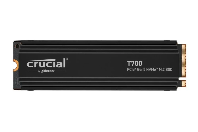 Crucial T700 W/Heatsink - 1 TB SSD, M.2 PCIe 5.0 X4, M.2-2280 - Featured Image