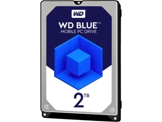 Western Digital Blue Mobile - 2 TB 5400 RPM, SATA 6.0 Gb/s, 2.5", 128 MB Cache memory