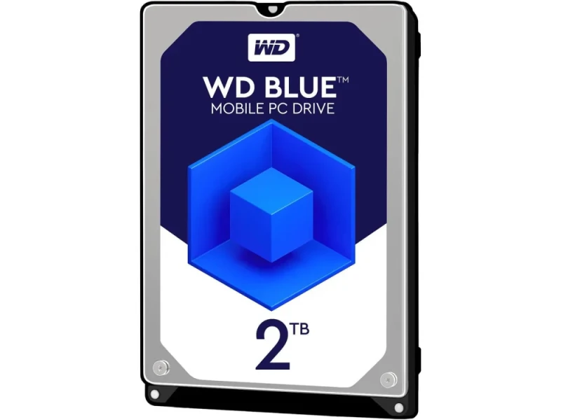 Western Digital Blue Mobile - 2 TB 5400 RPM, SATA 6.0 Gb/s, 2.5", 128 MB Cache memory - Featured Image