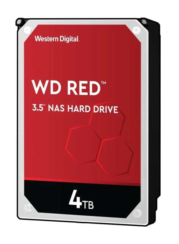 Western Digital Red - 4 TB 5400 RPM, SATA 6.0 Gb/s, 3.5", 256 MB Cache memory - Featured Image