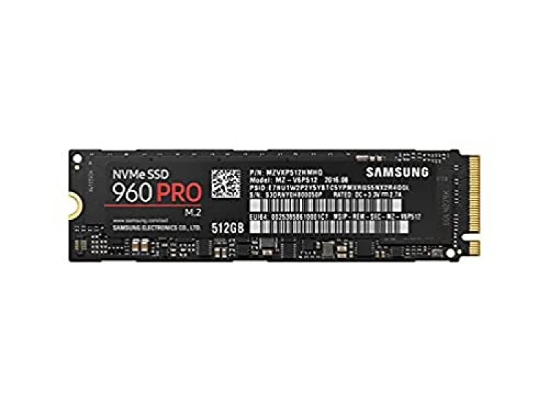 Samsung 960 Pro - 512 GB SSD, M.2 PCIe 3.0 X4, M.2-2280, 512 MB Cache memory - Featured Image