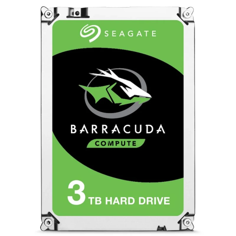 Seagate Barracuda Compute - 3 TB 5400 RPM, SATA 6.0 Gb/s, 3.5", 256 MB Cache memory - Featured Image