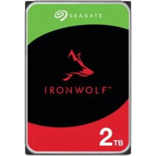 Seagate IronWolf NAS - 2 TB 5400 RPM, SATA 6.0 Gb/s, 3.5", 256 MB Cache memory