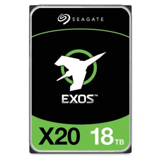 Seagate Exos X20 - 18 TB 7200 RPM, SATA 6.0 Gb/s, 3.5", 256 MB Cache memory