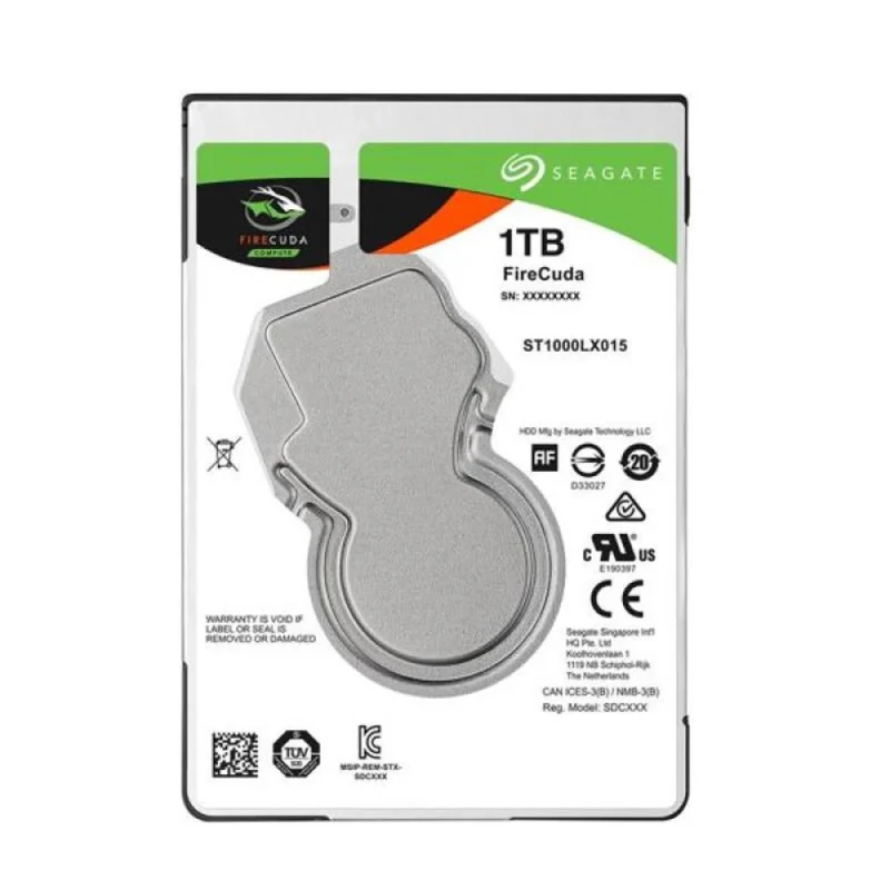 Seagate FireCuda - 1 TB Hybrid, SATA 6.0 Gb/s, 2.5" - Featured Image