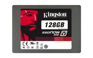 Kingston SSDNow V200 - 128 GB SSD, SATA 6.0 Gb/s, 2.5"