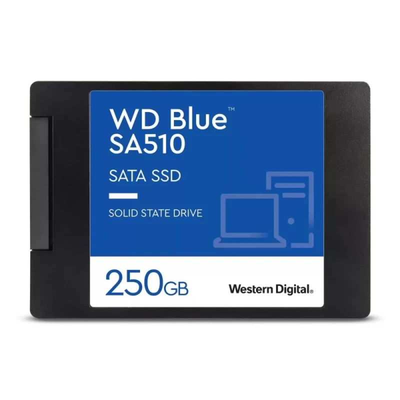 Western Digital Blue SA510 - 250 GB SSD, SATA 6.0 Gb/s, 2.5" - Featured Image