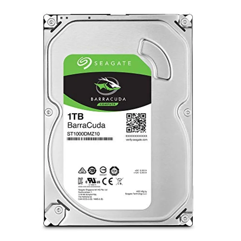 Seagate Barracuda Compute - 1 TB 5400 RPM, SATA 6.0 Gb/s, 3.5", 64 MB Cache memory - Featured Image