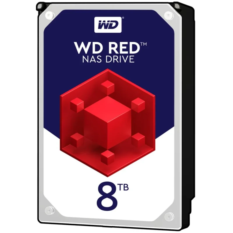 Western Digital Red - 8 TB 5400 RPM, SATA 6.0 Gb/s, 3.5", 256 MB Cache memory - Featured Image