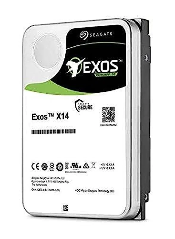 Seagate Exos X14 - 12 TB 7200 RPM, SATA 6.0 Gb/s, 3.5", 256 MB Cache memory - Featured Image