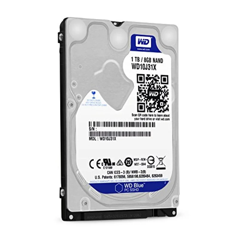 Western Digital Blue - 1 TB Hybrid, SATA 6.0 Gb/s, 2.5", 64 MB Cache memory - Featured Image