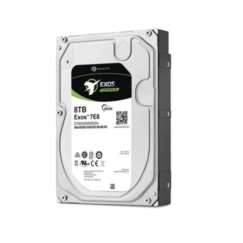 Seagate EXOS Enterprise - 8 TB 7200 RPM, SATA 6.0 Gb/s, 3.5", 256 MB Cache memory - Featured Image