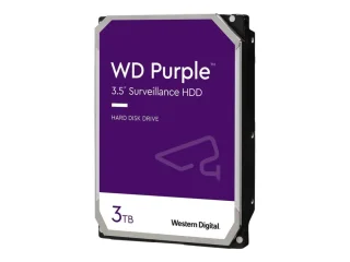 Western Digital Purple - 3 TB 5400 RPM, SATA 6.0 Gb/s, 3.5", 64 MB Cache memory