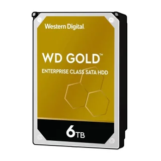 Western Digital Gold - 6 TB 7200 RPM, SATA 6.0 Gb/s, 3.5", 256 MB Cache memory