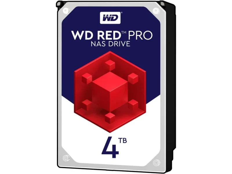 Western Digital WD Red Pro - 4 TB 7200 RPM, SATA 6.0 Gb/s, 3.5", 256 MB Cache memory - Featured Image