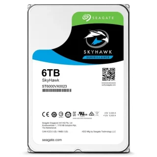 Seagate SkyHawk - 6 TB 5900 RPM, SATA 6.0 Gb/s, 3.5", 256 MB Cache memory