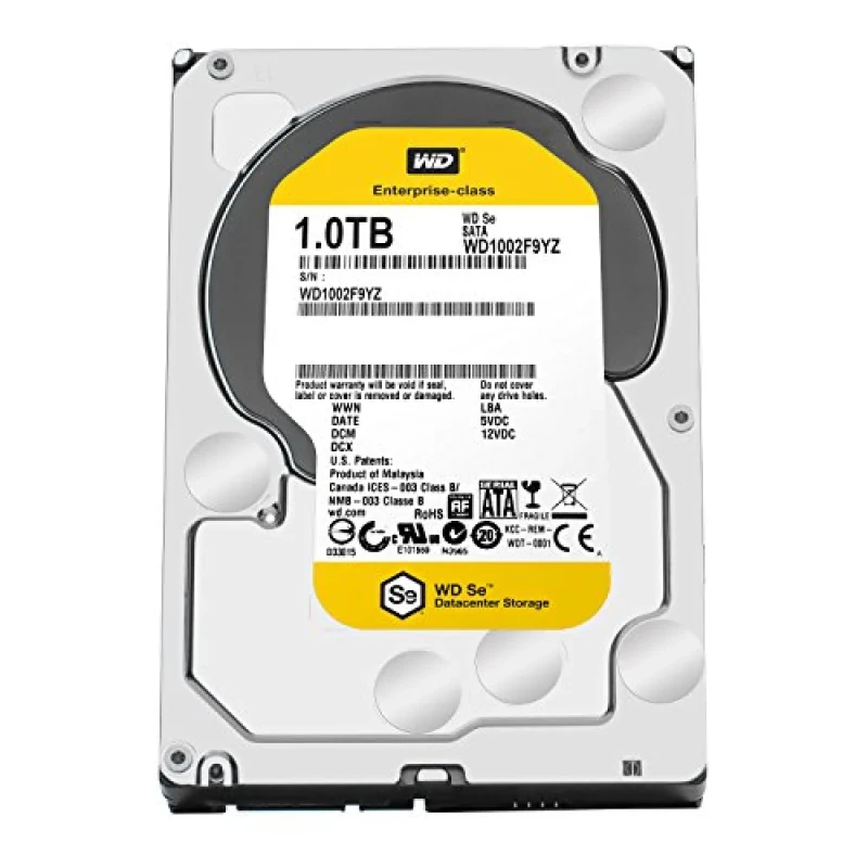 Western Digital SE - 1 TB 7200 RPM, SATA 6.0 Gb/s, 3.5", 128 MB Cache memory - Featured Image