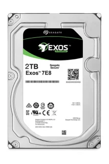 Seagate Exos 7E8 - 2 TB 7200 RPM, SATA 6.0 Gb/s, 3.5", 256 MB Cache memory