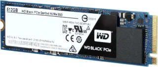 Western Digital Black - 512 GB SSD, M.2 PCIe 3.0 X4, M.2-2280