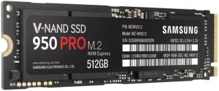 Samsung 950 PRO - 512 GB SSD, M.2 PCIe 3.0 X4, M.2-2280, 512 MB Cache memory