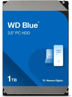 Western Digital Caviar Blue - 1 TB 7200 RPM, SATA 6.0 Gb/s, 3.5", 64 MB Cache memory