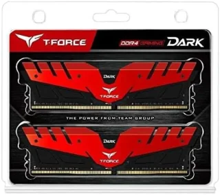 TEAMGROUP Dark 16 GB - 2 x 8GB, DDR4 288-pin DIMM, 2400MT/s, CL14, Black / Silver color