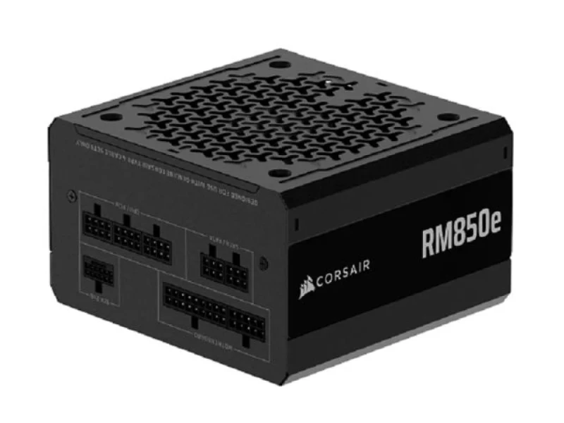 Corsair RM850e (2025) - 850 W ATX Power Supply, Fully Modular, Black Color - Featured Image