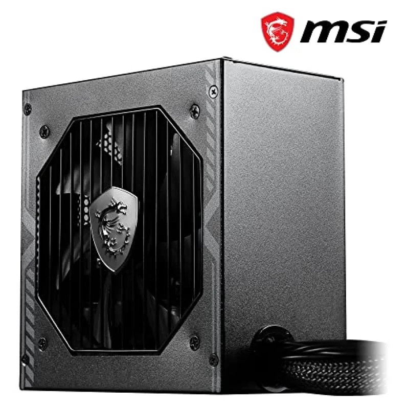 MSI MAG A550BN - 550 W ATX Power Supply, 80+ Bronze, Non-Modular, Black Color - Featured Image