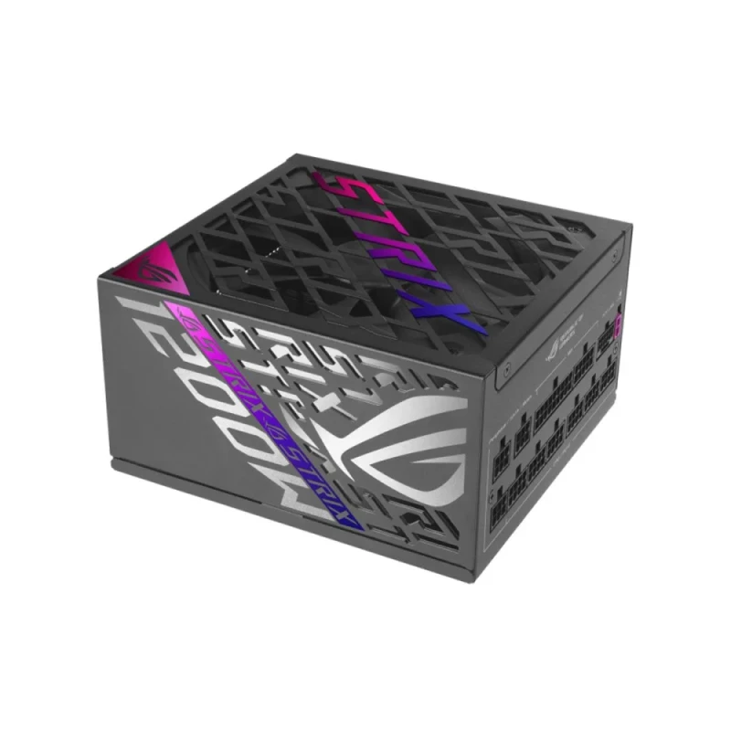 Asus ROG STRIX 1200P Gaming - 1200 W ATX Power Supply, 80+ Platinum, Fully Modular, Black / Silver Color - Featured Image