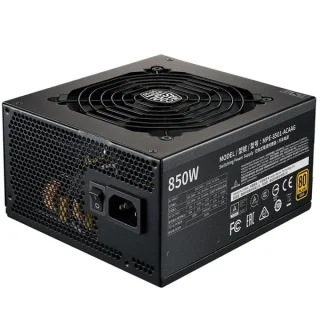 Cooler Master MWE Gold 850 - V2 - 850 W ATX Power Supply, 80+ Gold, Fully Modular, Black Color
