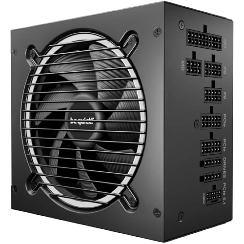 be quiet! Pure Power 13 M - 750 W ATX Power Supply, 80+ Gold, Fully Modular, Black Color - Featured Image