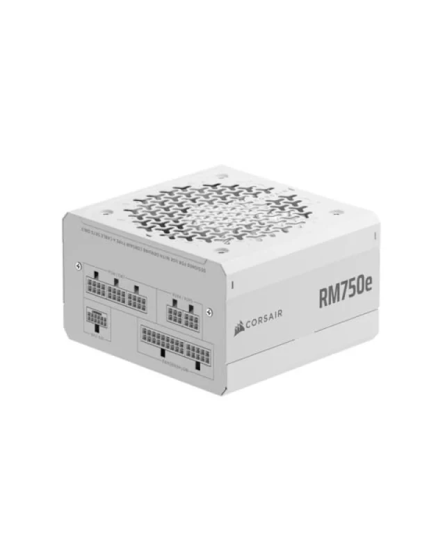 Corsair RM750e (2025) - 750 W ATX Power Supply, Fully Modular, White Color - Featured Image