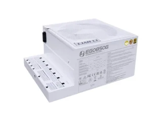 Lian Li EDGE GOLD - 850 W ATX Power Supply, 80+ Gold, Fully Modular, White Color