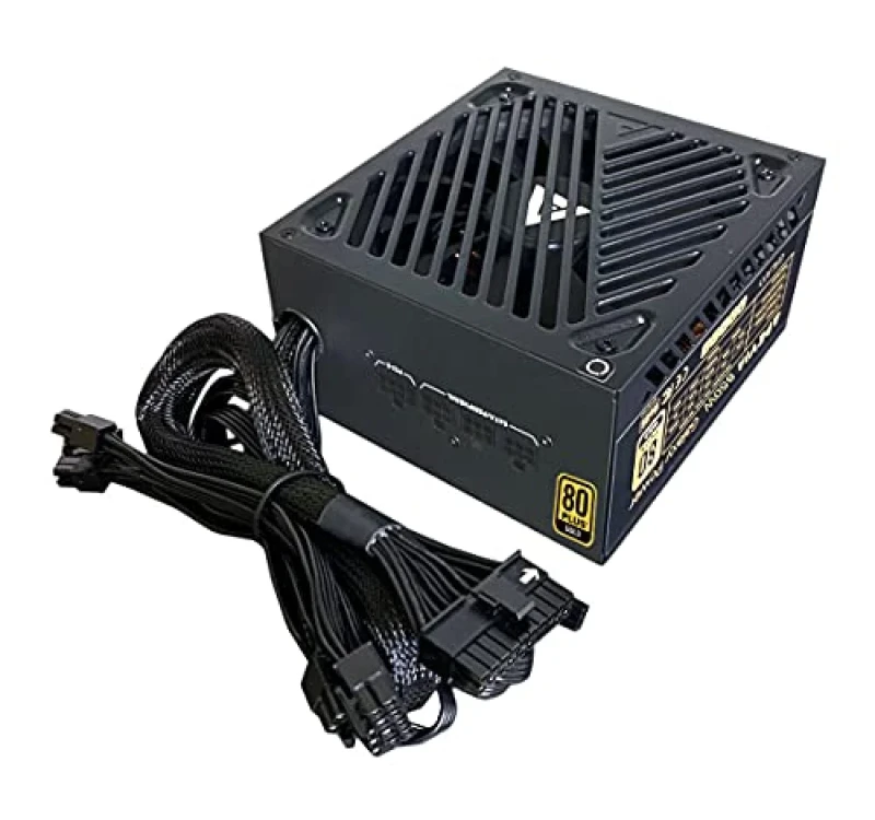 Apevia Galaxy - 850 W ATX Power Supply, 80+ Gold, Semi-Modular, Black Color - Featured Image